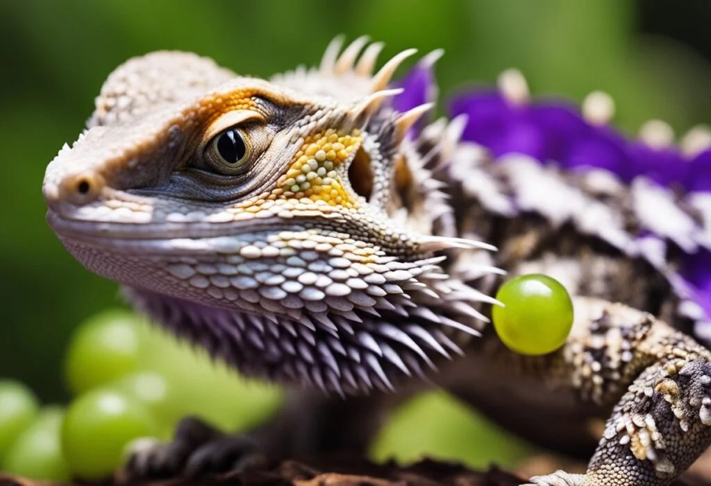 Can Bearded Dragons Eat Purple Grapes?