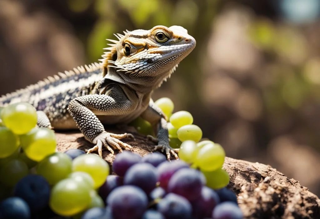 Can Bearded Dragons Eat Purple Grapes?