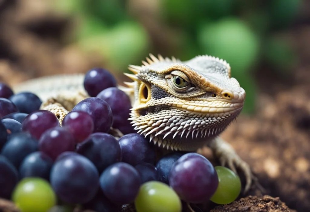 Can Bearded Dragons Eat Purple Grapes?