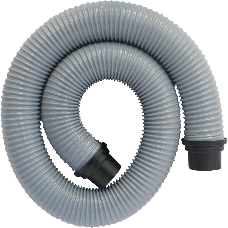 2.5" x 5.5' Wire-Reinforced Vacuum Hose: Dust collectors