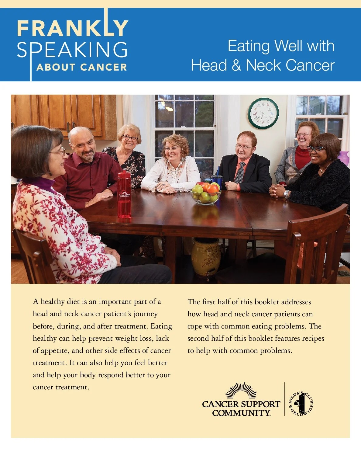 Eating Well with Head & Neck Cancer Cancer Support Community