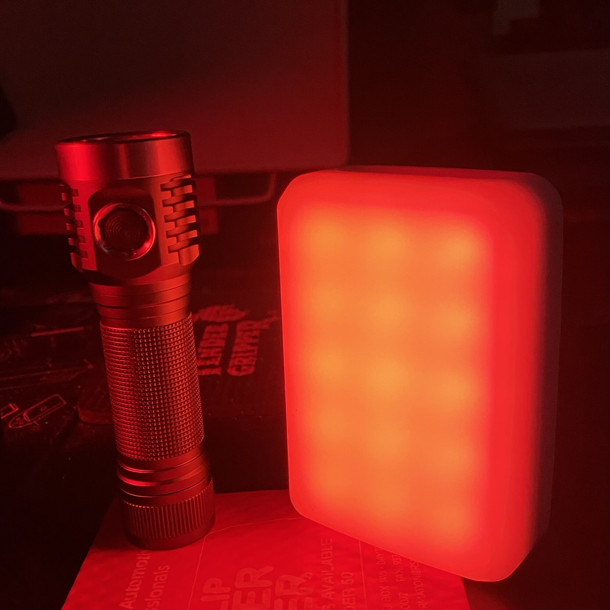 Show your nightstand flashlight! Page 13 Candle Power Flashlight Forum