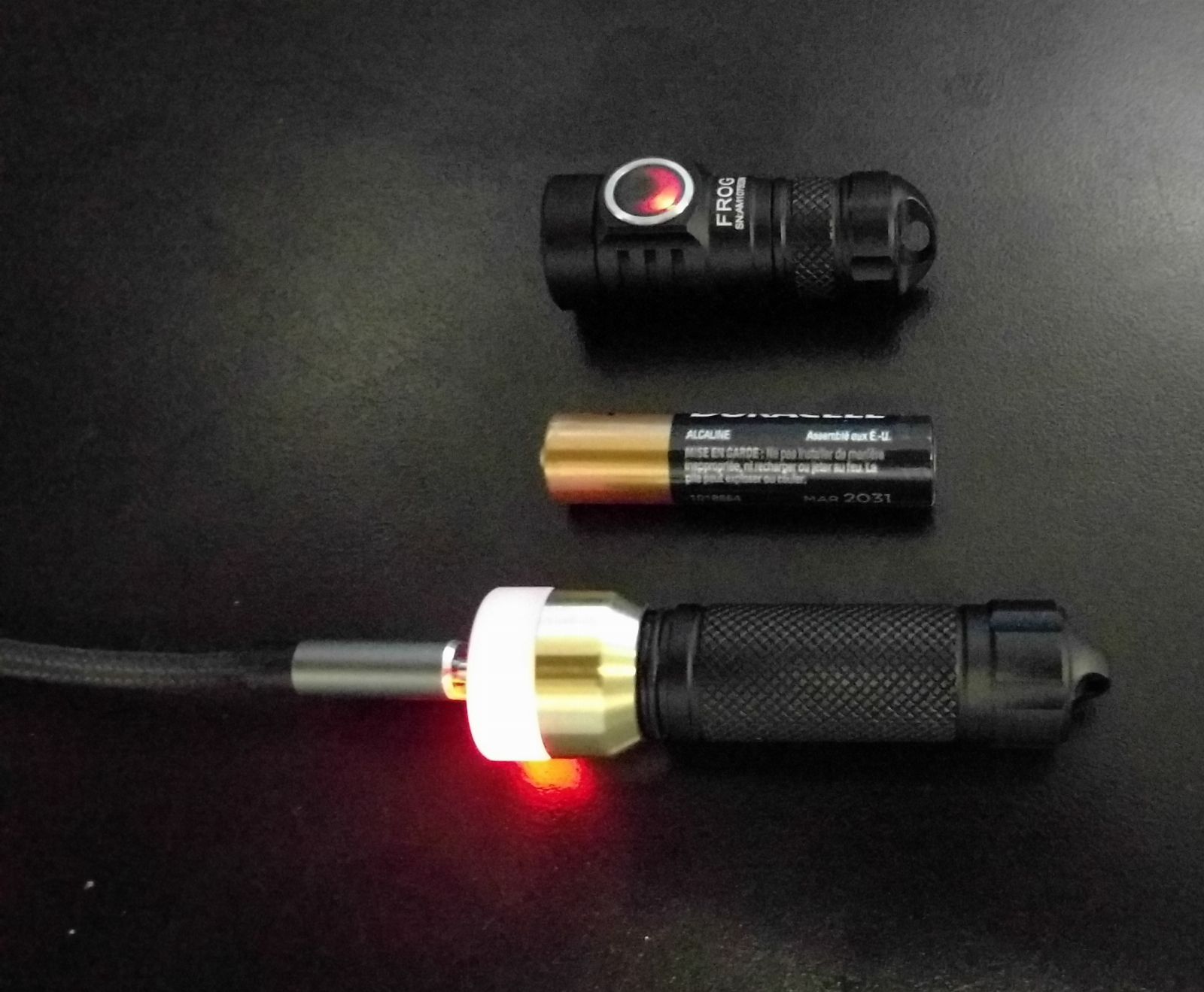 LUMINTOP Frog v2 Flashlight Review (10180 / 10440 / AAA x3) Candle