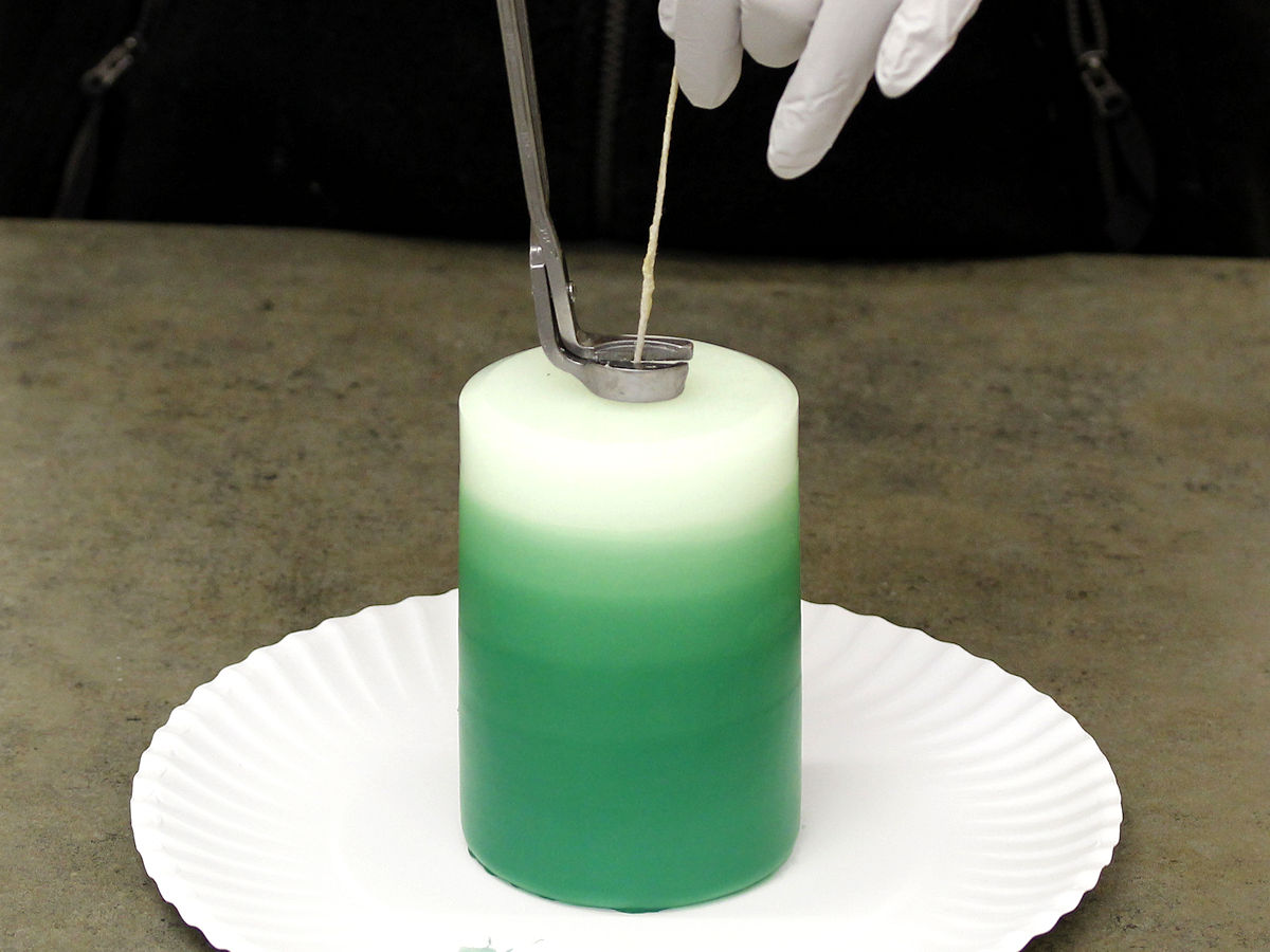 Dipped Ombre Pillar Candles Candle Making Techniques