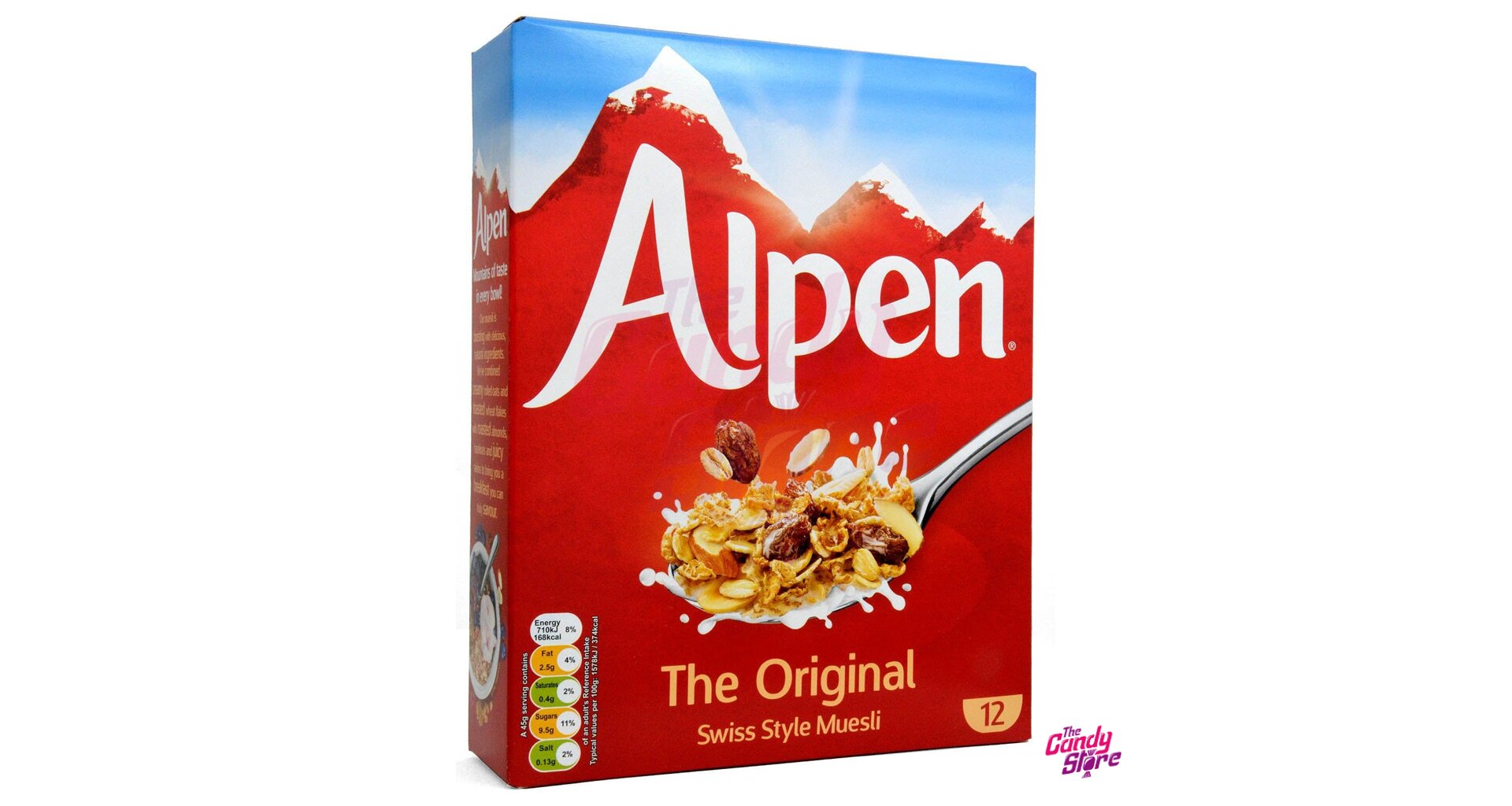 Alpen müsli 550 g Candystore.cz Dobroty z celého světa