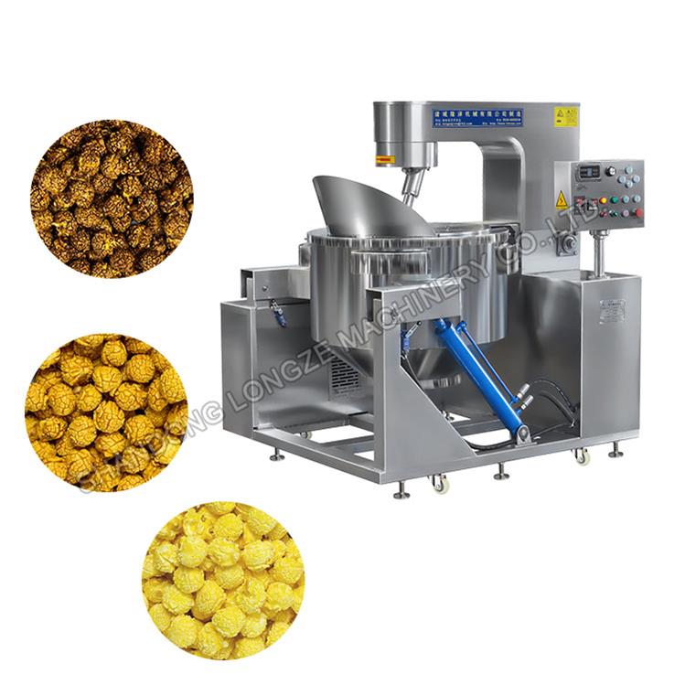 Commercial Induction Caramel Popcorn Machine Suitable For Popcorn