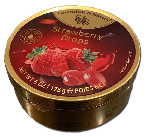 Cavendish & Harvey Strawberry Drops Candy Gurus