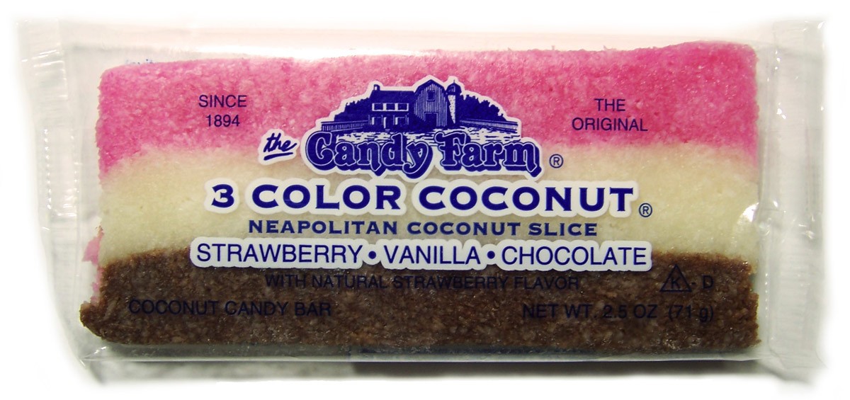 3 Color Coconut Not Something I Ever Need to Eat Again Candyrageous
