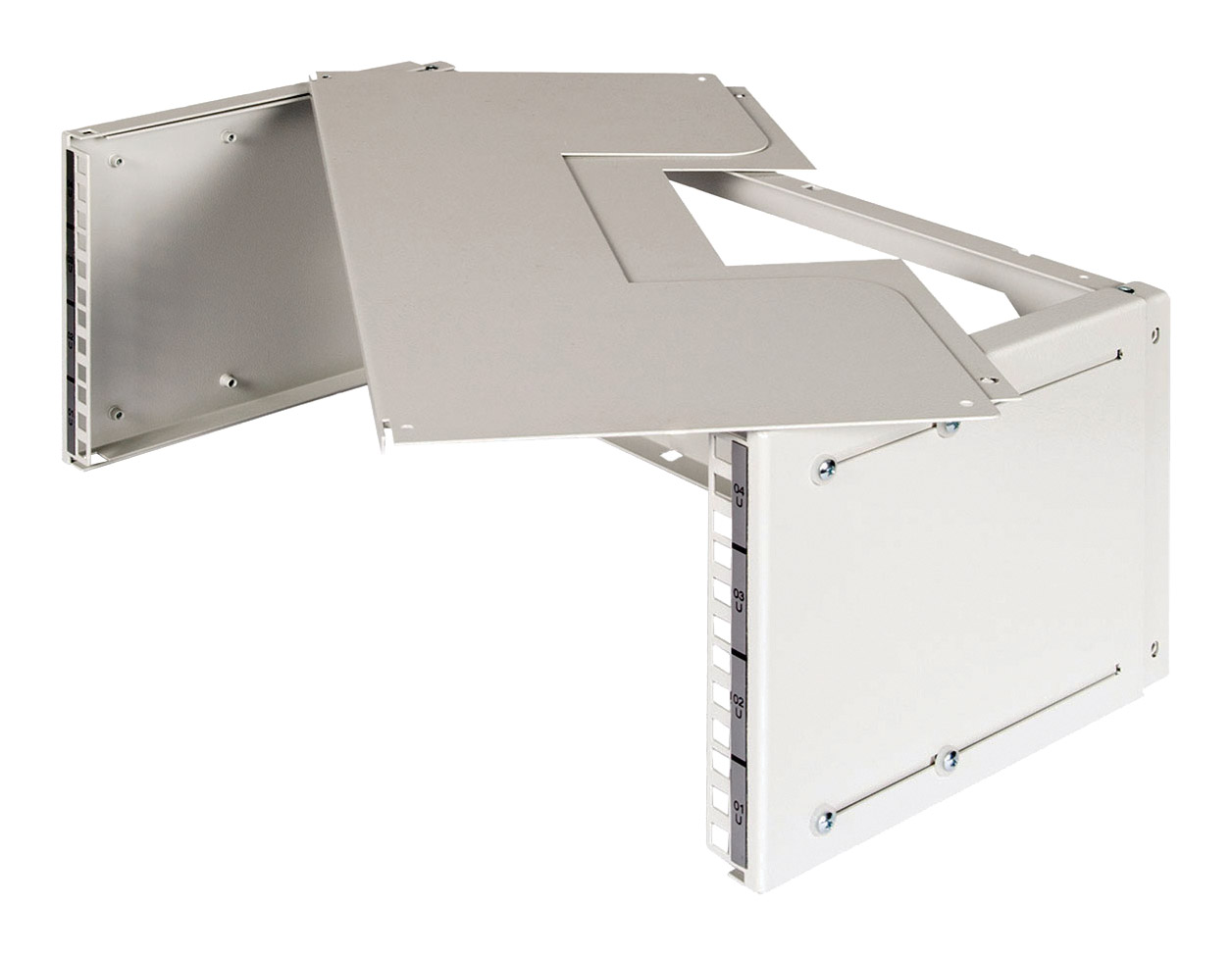 LANDE RACKS Set & Stack 19 Inch wall mounting brackets