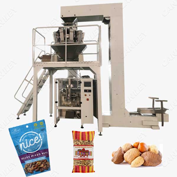 Automatic Mixed Nuts Weighing and Filling Machine