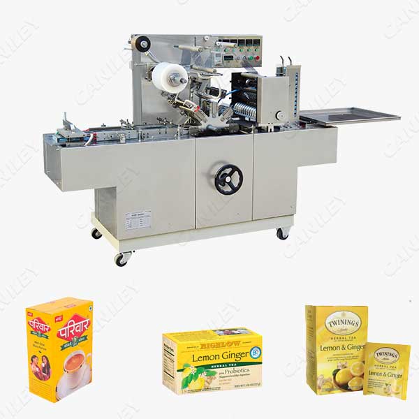 Tea Box Cellophane Wrapping Machine In South Africa