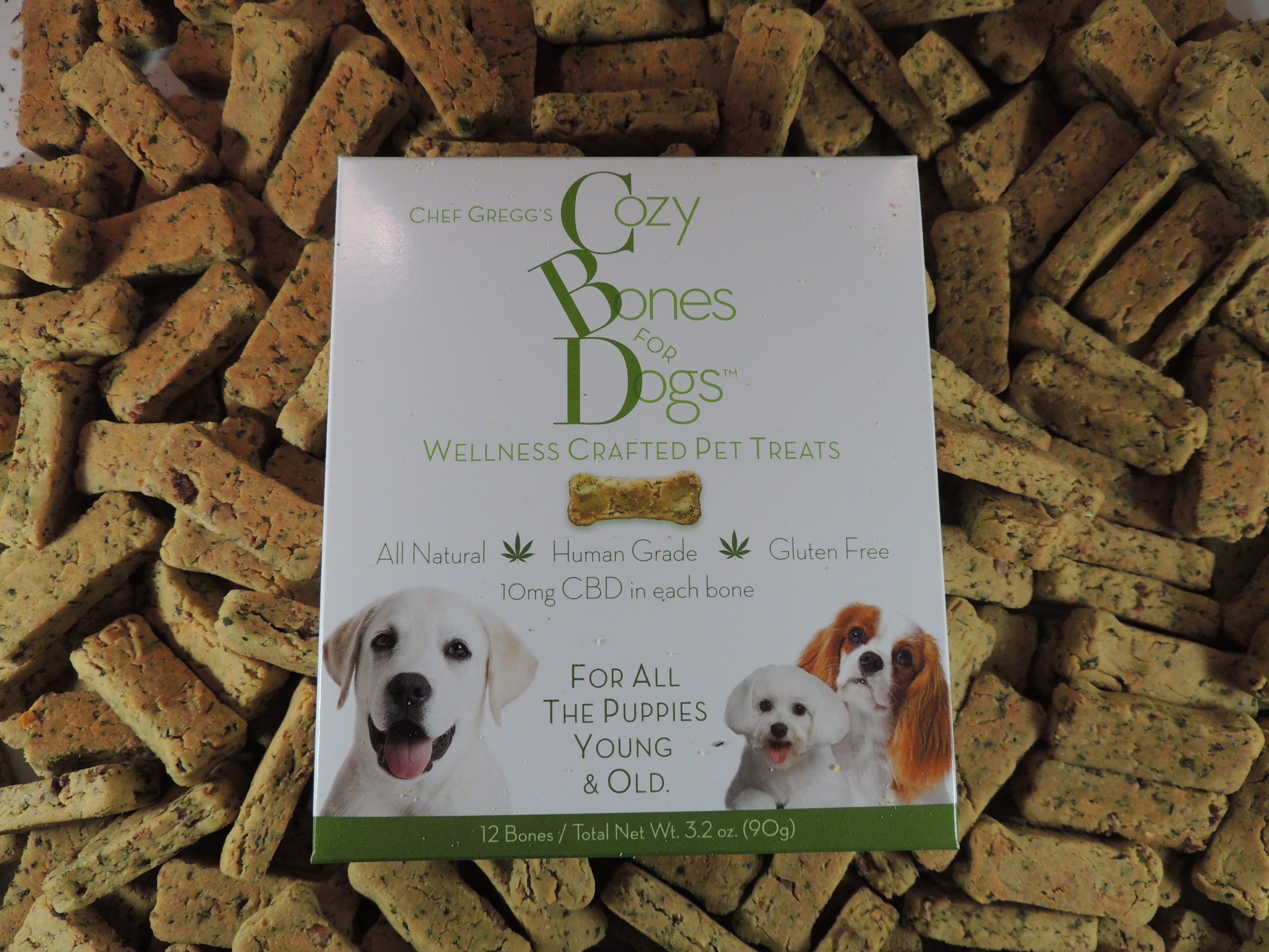 Cozy Bones CBD for Dog Treats CannaSense
