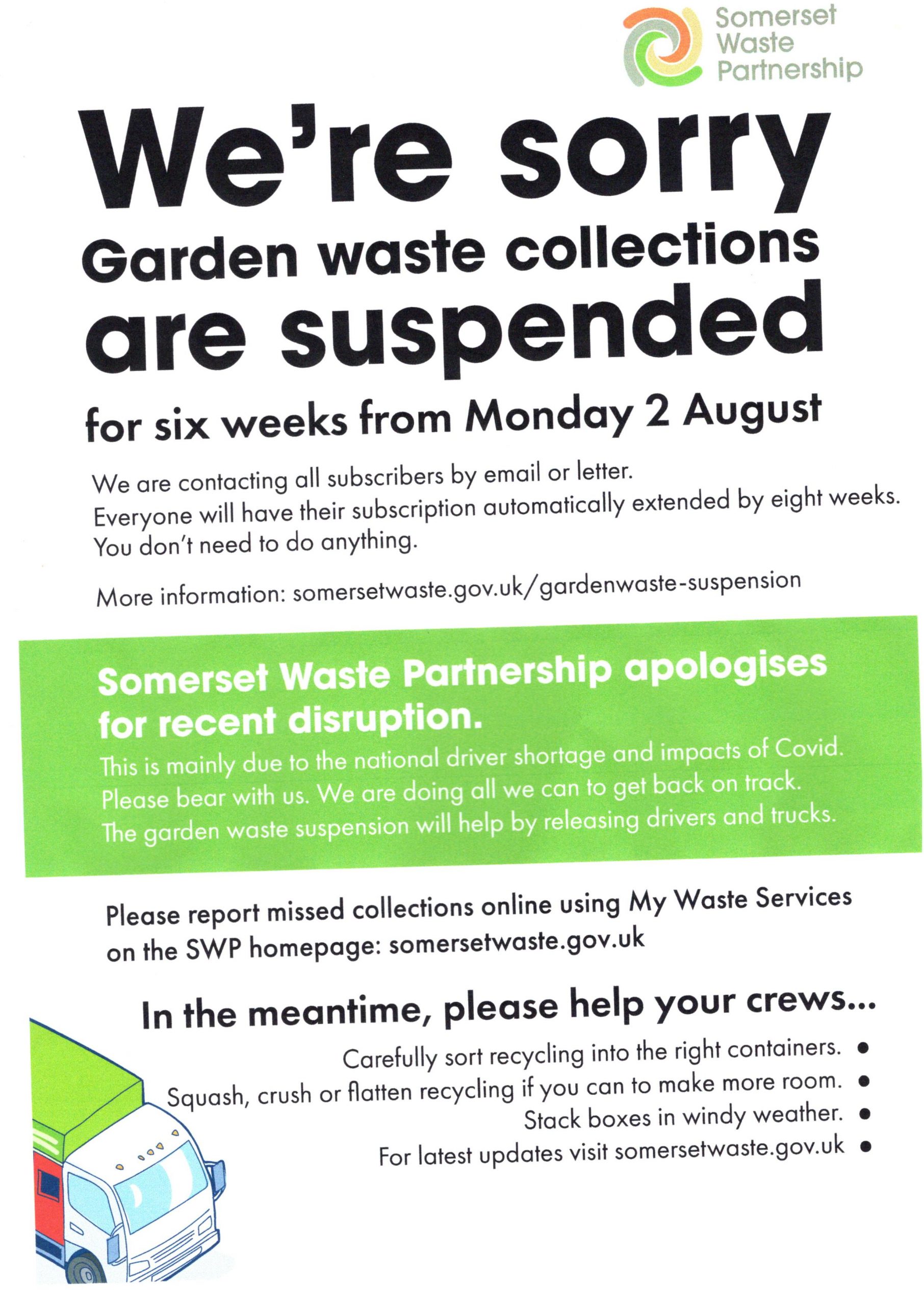 Somerset Waste Partnership Cannington Parish Council