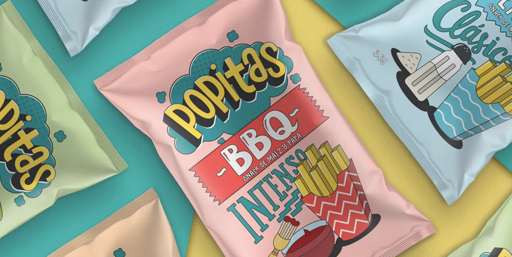 Crunchy, Hot, & Pretty Sweet The Best in Chip Packaging Design