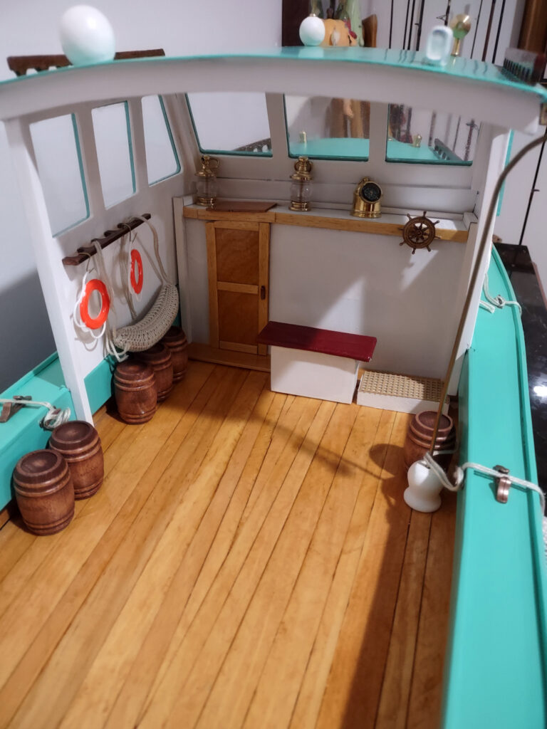 40" Maine Lobster boat model kit! canoemodelkits