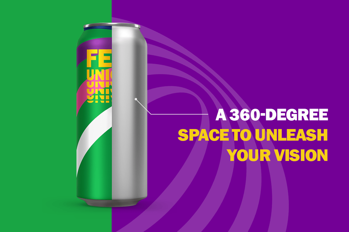 How to design an attractive aluminum beverage can for your brand