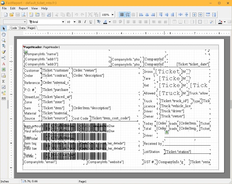 Truck Scale Ticketing Software