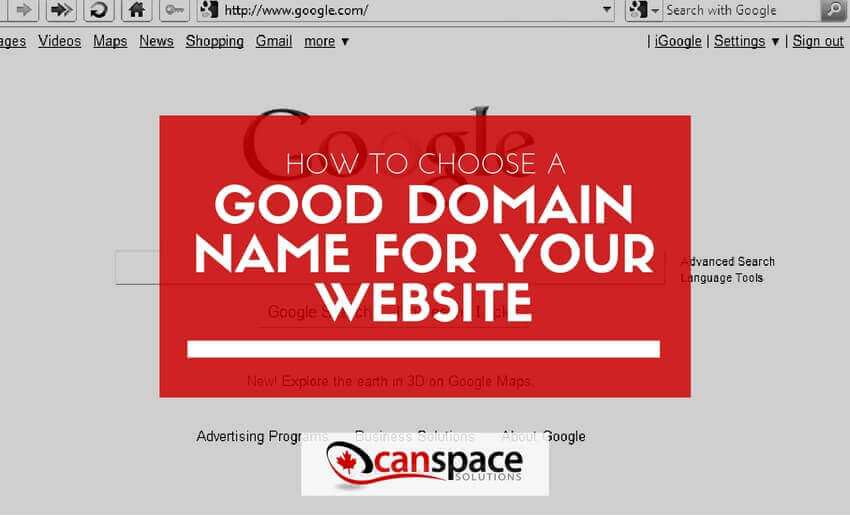 How to Choose a Good Domain Name for Your site