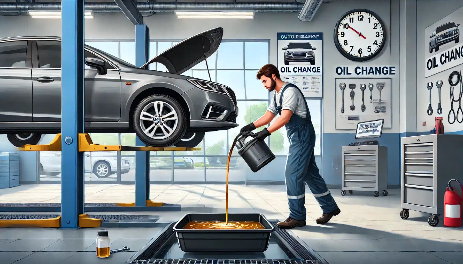 How long does an oil change take ? Cantech Letter