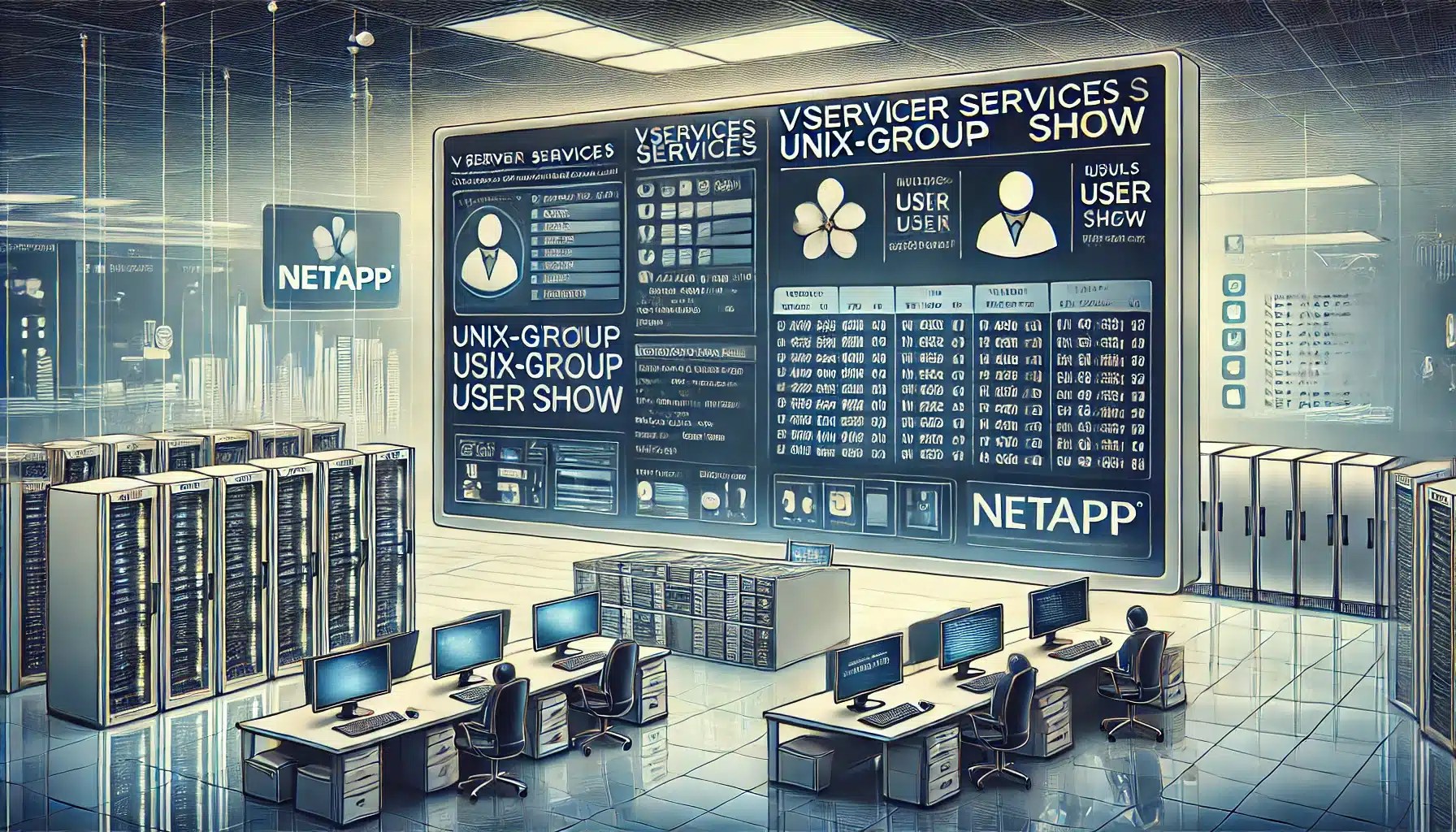 How to show users in a UNIX group in Netapp, explained - Cantech 
