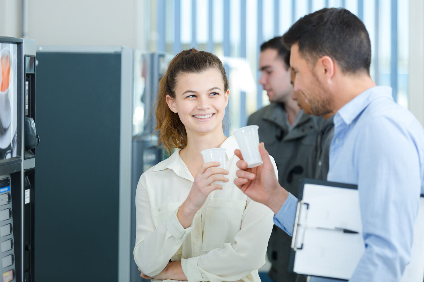 Vending Machines in Vancouver Canteen Canada