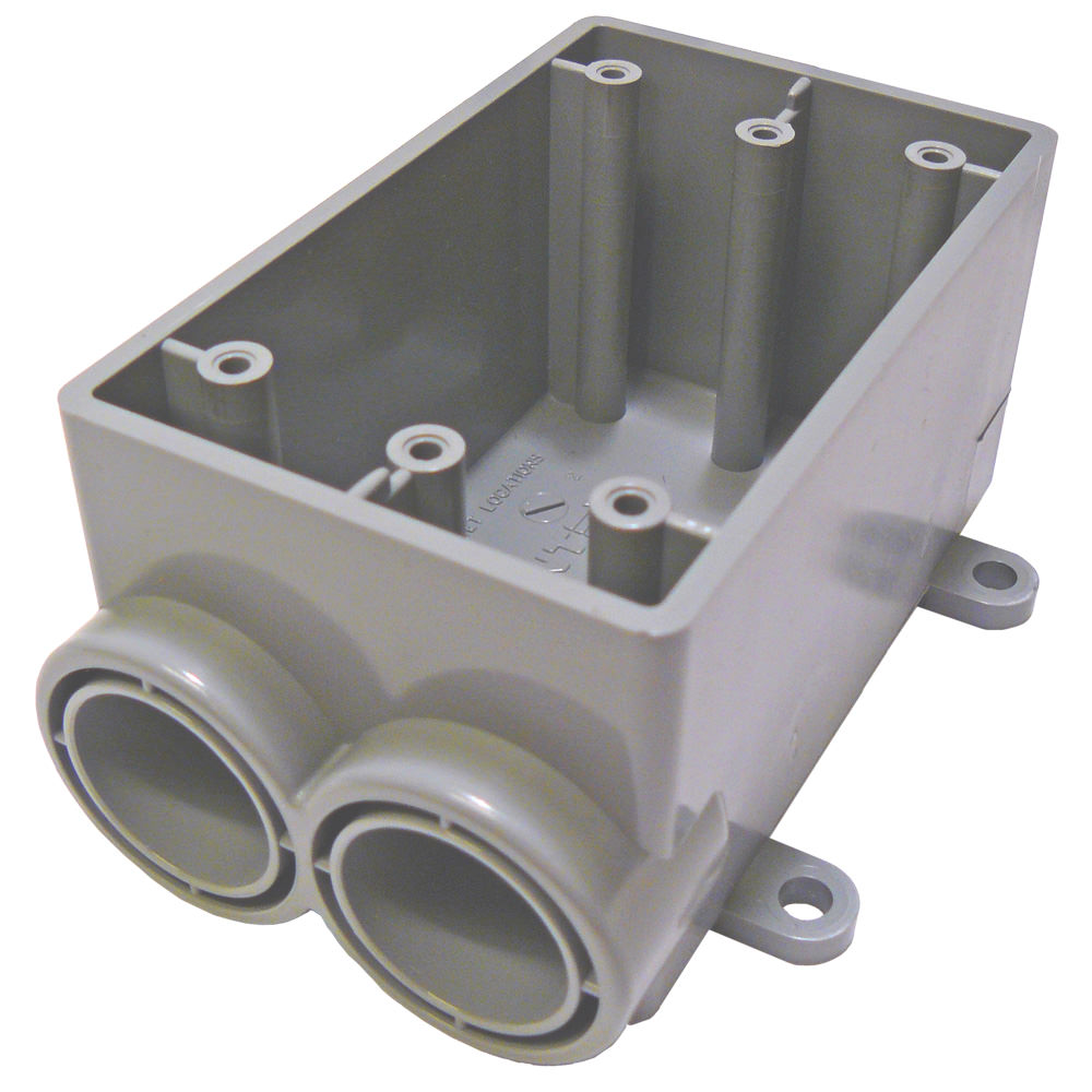 Cantex 5133542 CTX 3/4 1G PVC FSS BOX Crescent Electric Supply Company