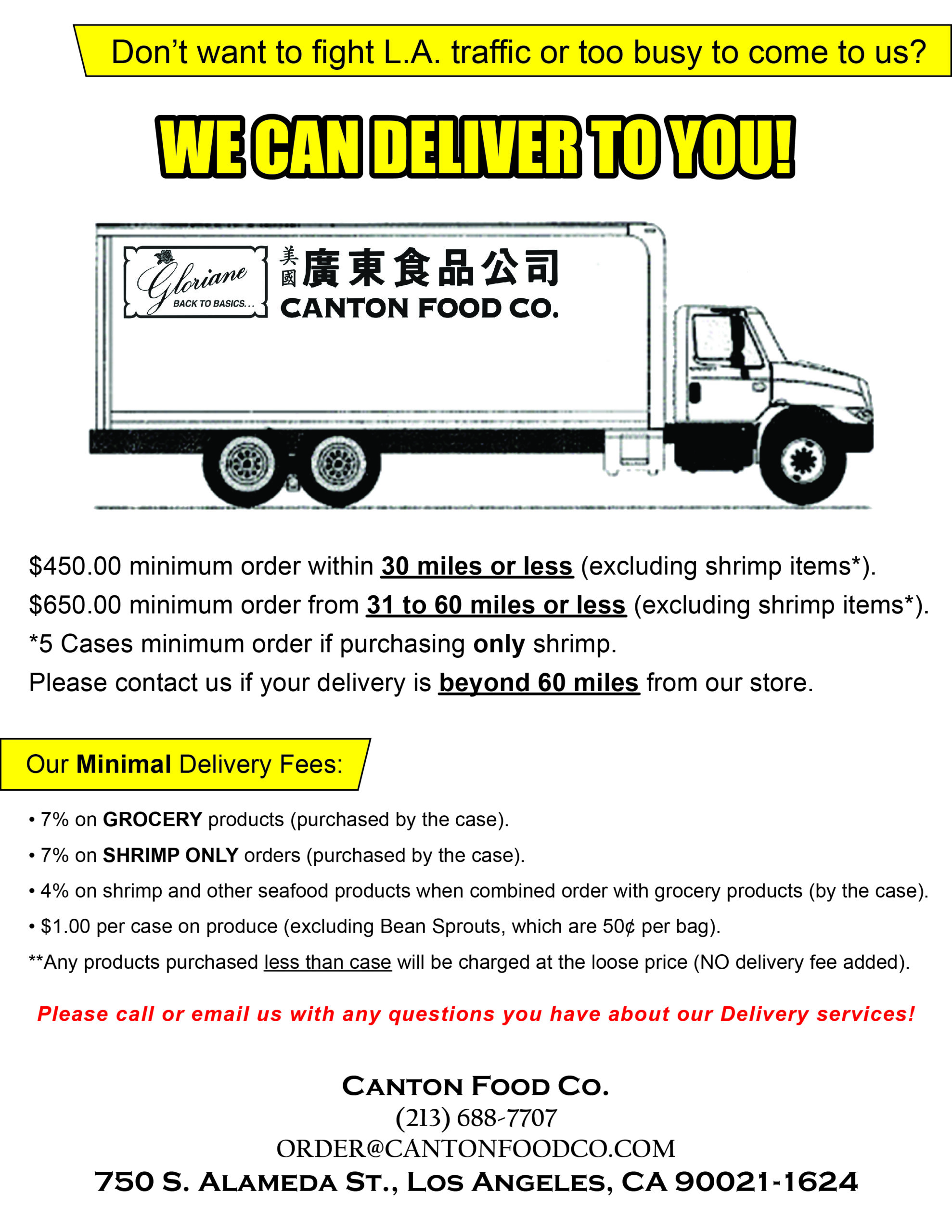 Delivery Canton Food Co.