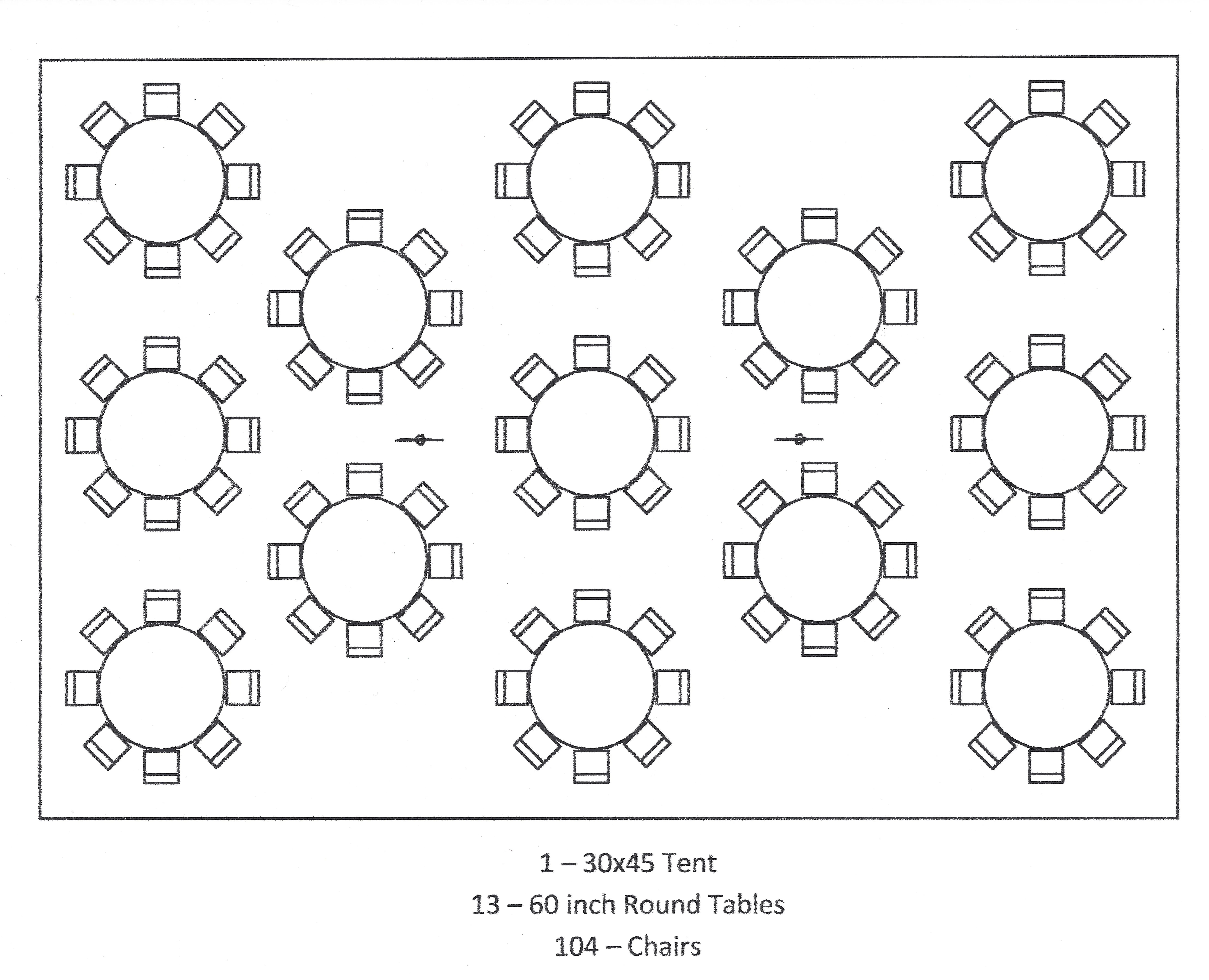 Large 30×45 Tent Calculator Result 42