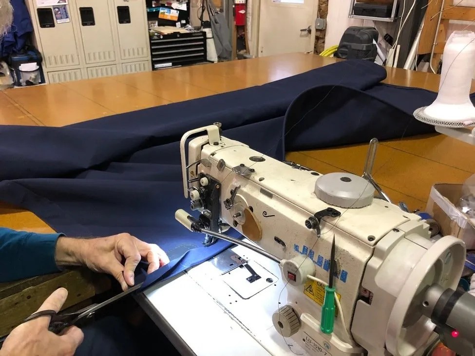 Commercial Awning Project for Saltwater Home, Kennebunk, Maine