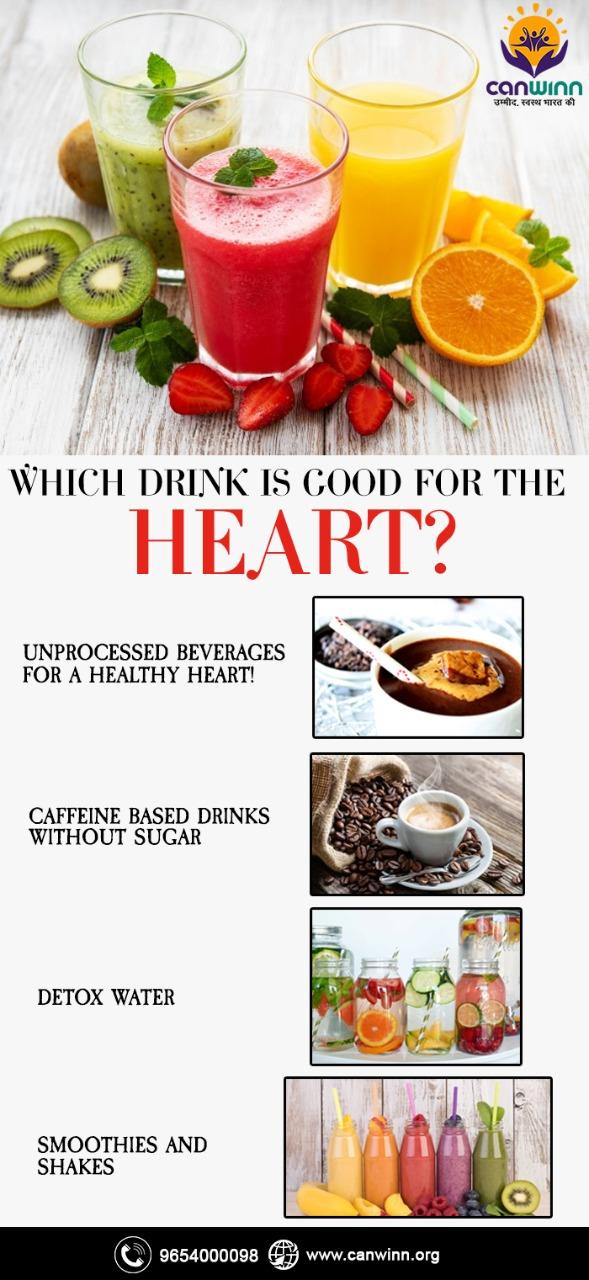 Which drink is good for the heart Heart Health tips by Canwinn Canwinn