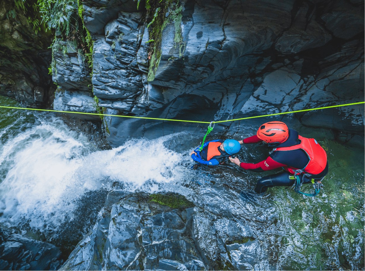 Canyoning Queenstown Half Day Activity Canyon Explorers