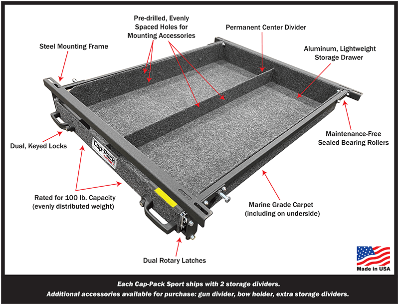 CapPack Sport Drawer