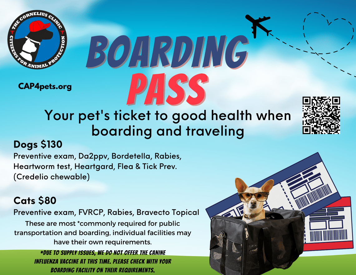 Cornelius Wellness Clinic Affordable Dog & Cat Vaccinations