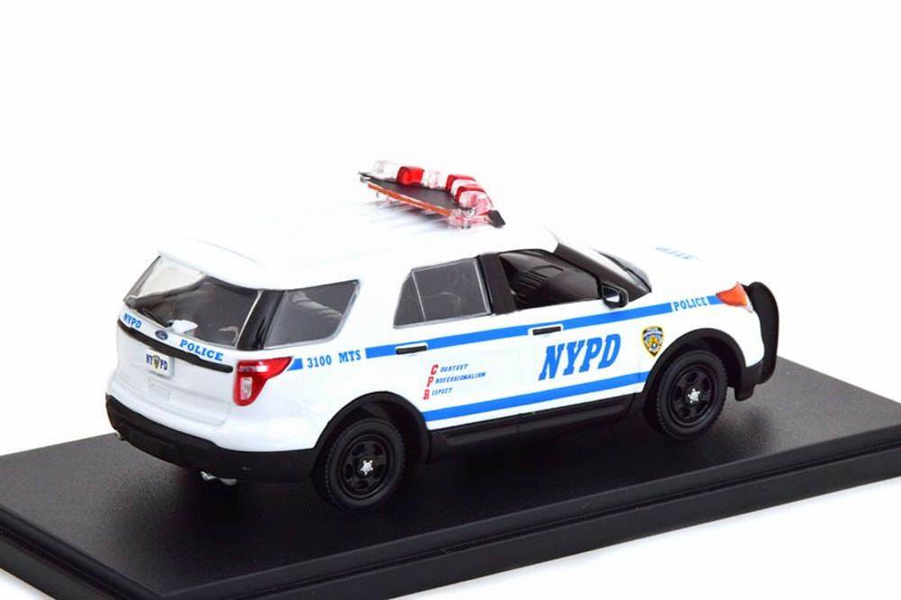 VOITURE MINIATURE FORD POLICE INTERCEPTOR UTILITY 2013 NYPD NEW YORK