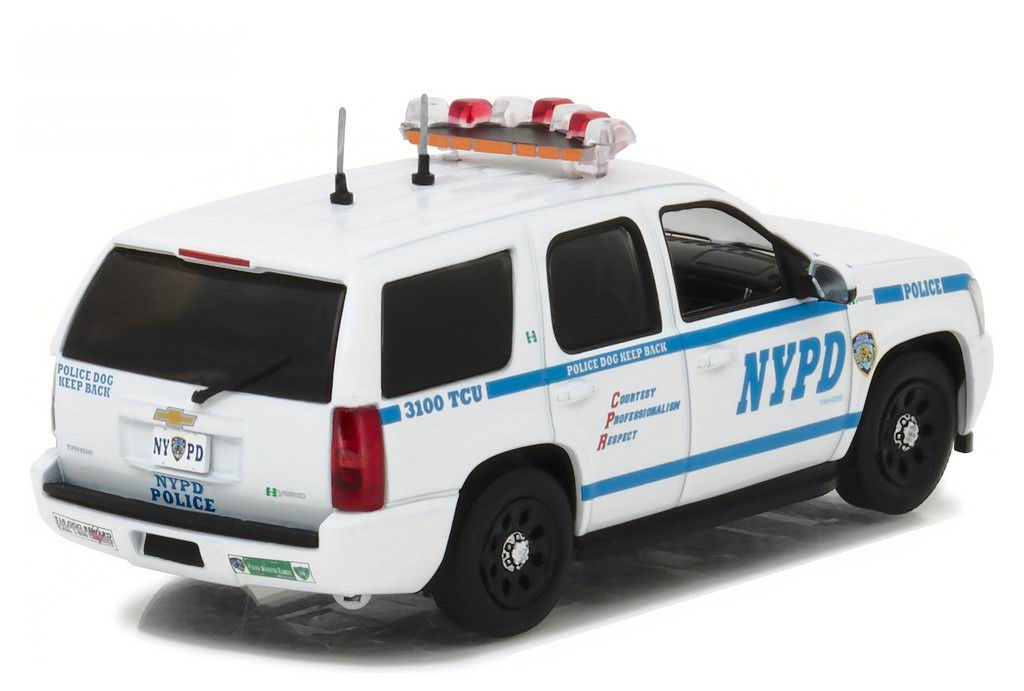 CHEVROLET Tahoe 2012 NYPD NEW YORK POLICE DEPARTMENT 1/43