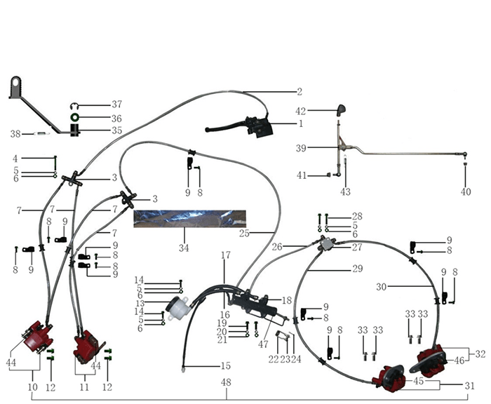 Odes Dominator 800 Parts Diagram