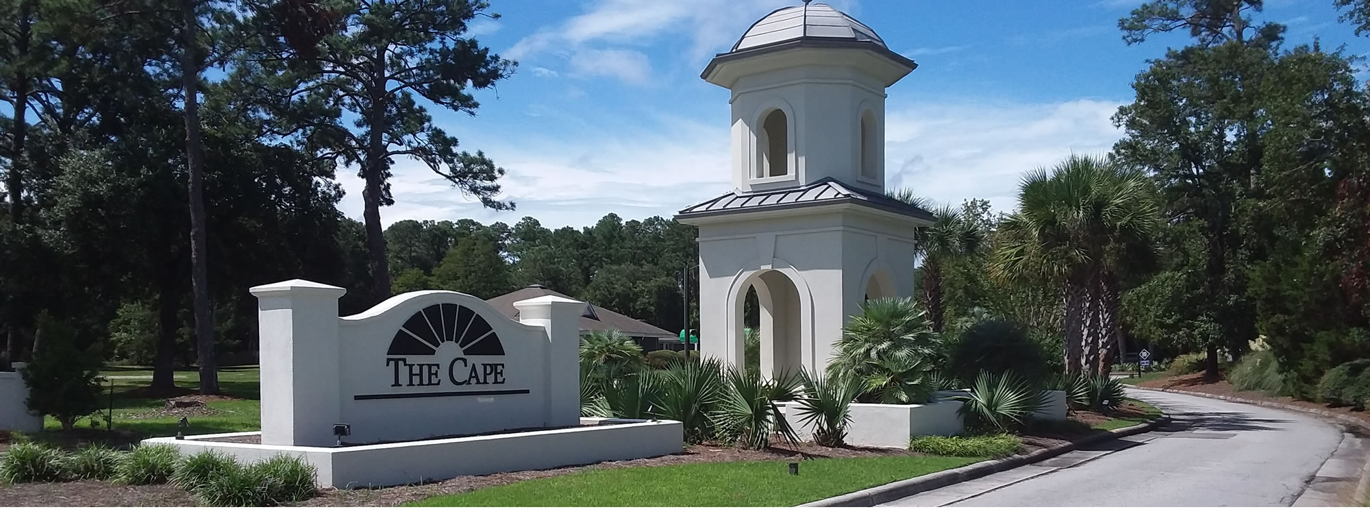 The Cape. A residential community in Wilmington, NC