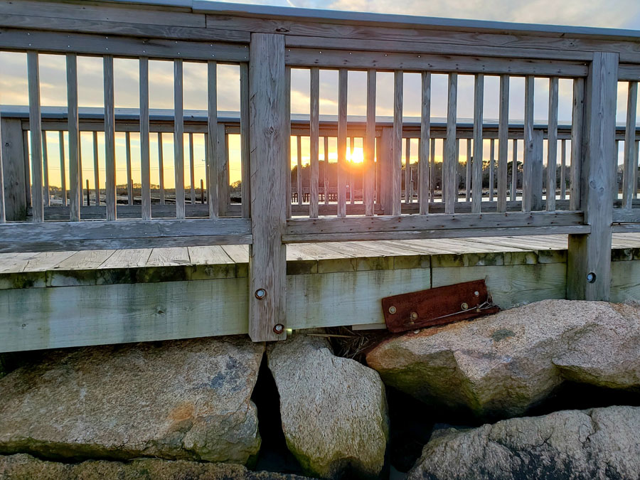 PHOTOS Sunset at Monument Beach