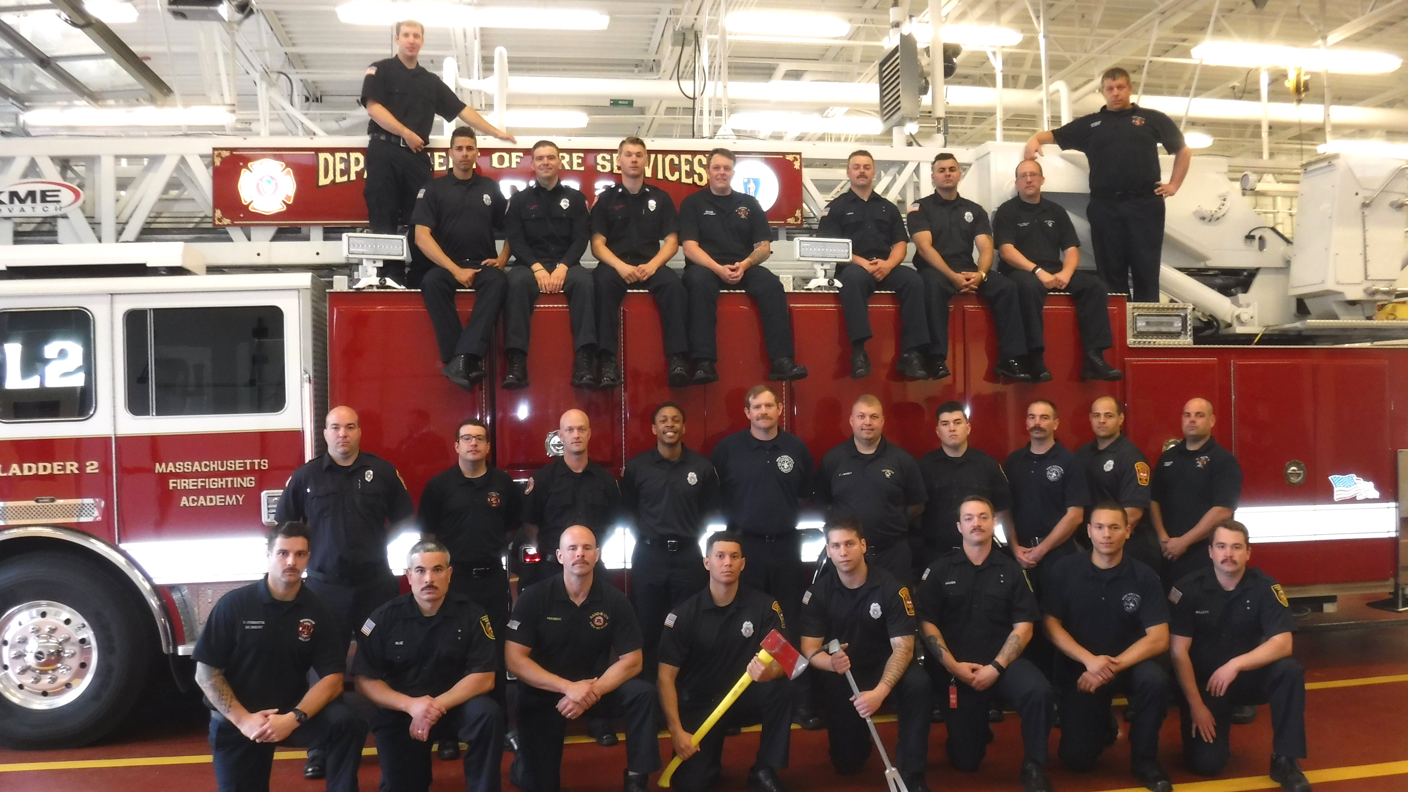 Firefighter Recruit Class Graduates from Department of Fire Services