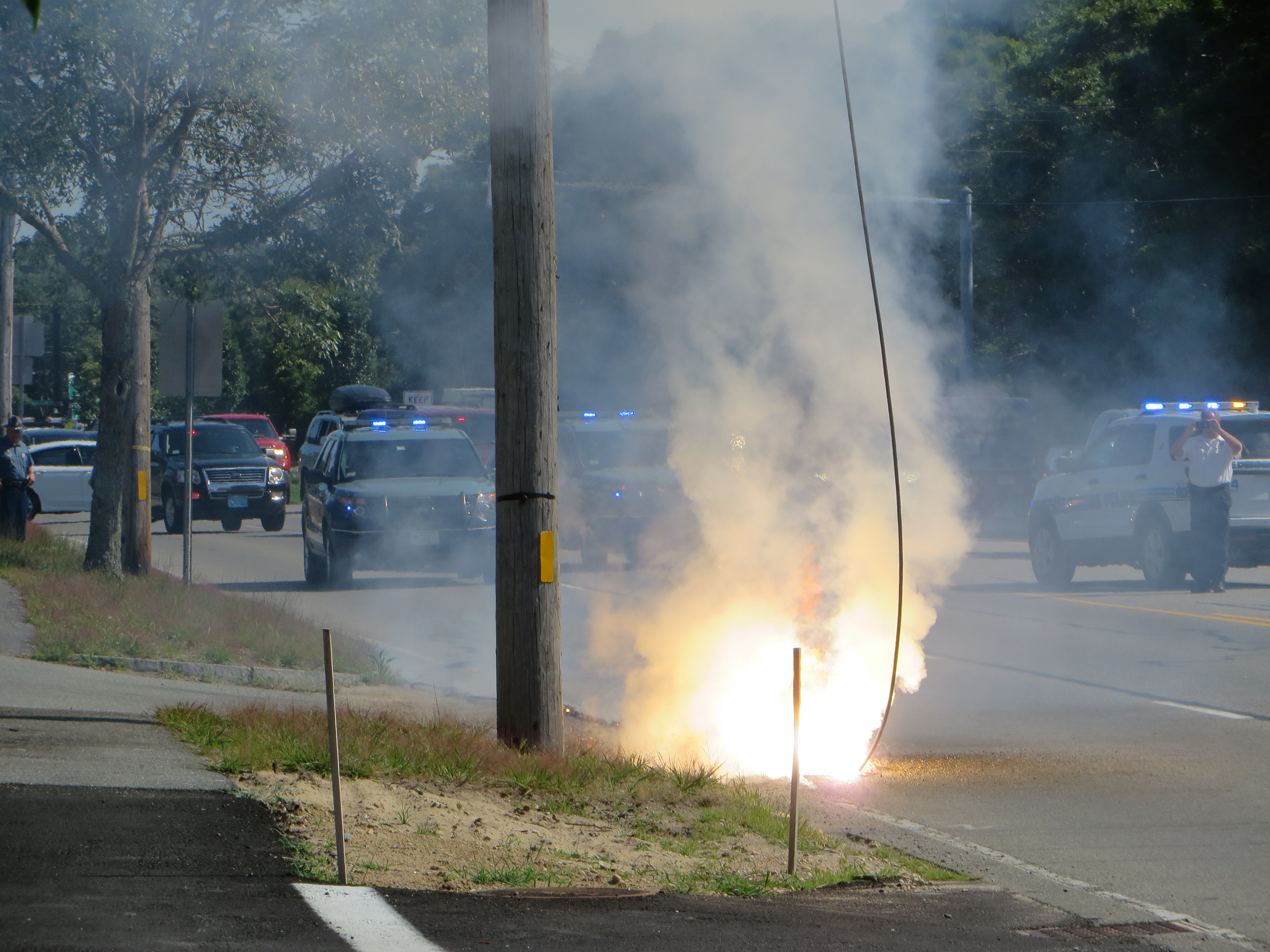 BREAKING Transformer Blows in Dennis Causing Power Outages