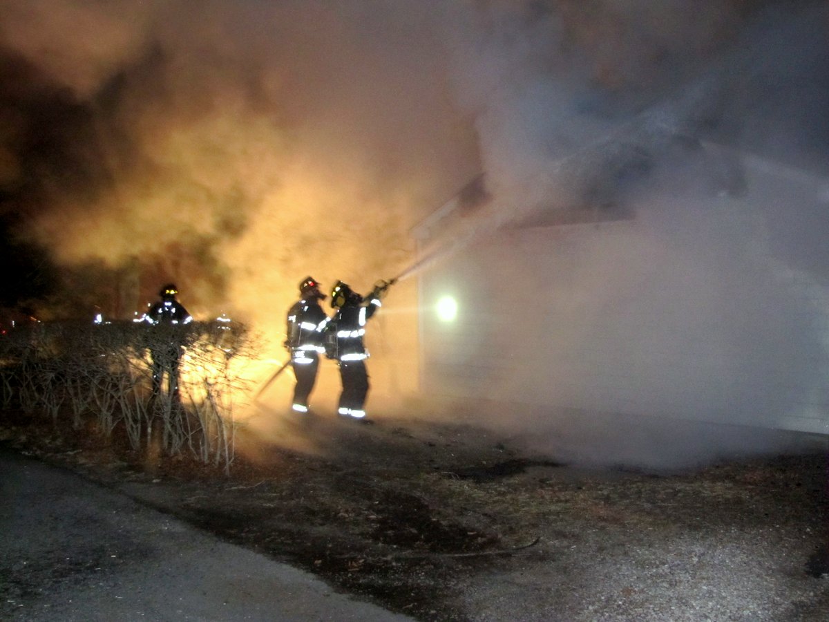 House fire in Centerville