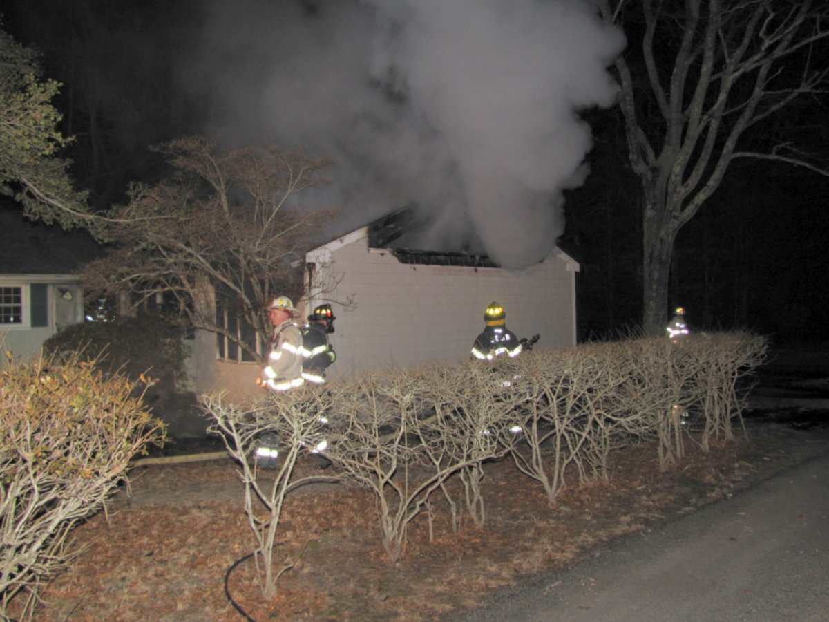 House fire in Centerville