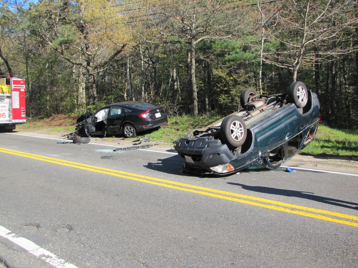Serious injury at Centerville rollover crash