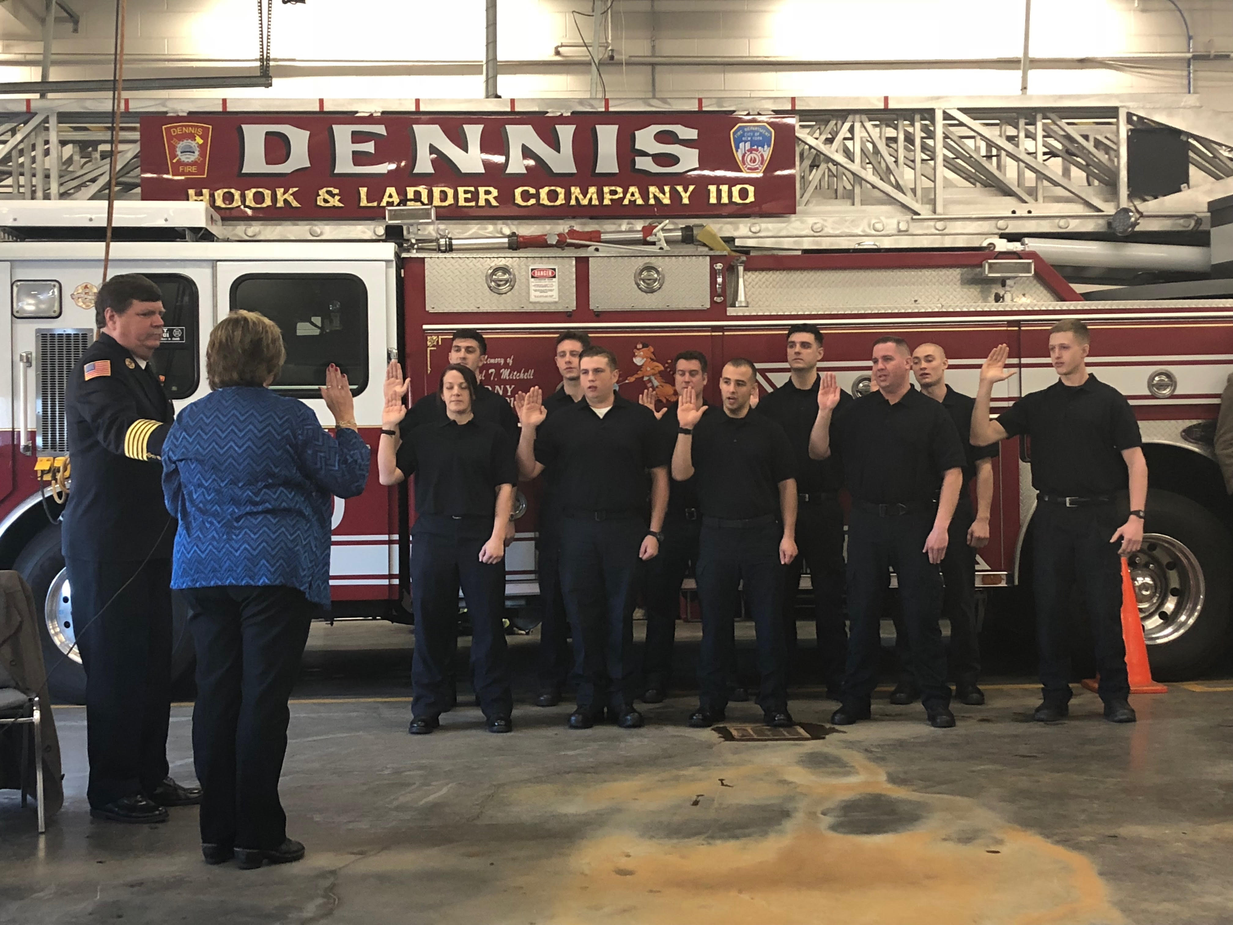 Dennis Fire Department new members thanks to federal grant and