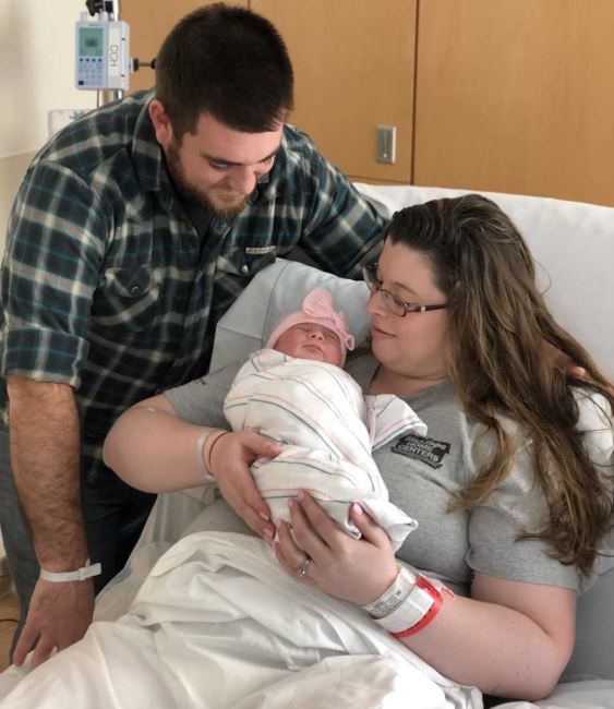 Yarmouth Couple First Cape Cod Baby of 2019