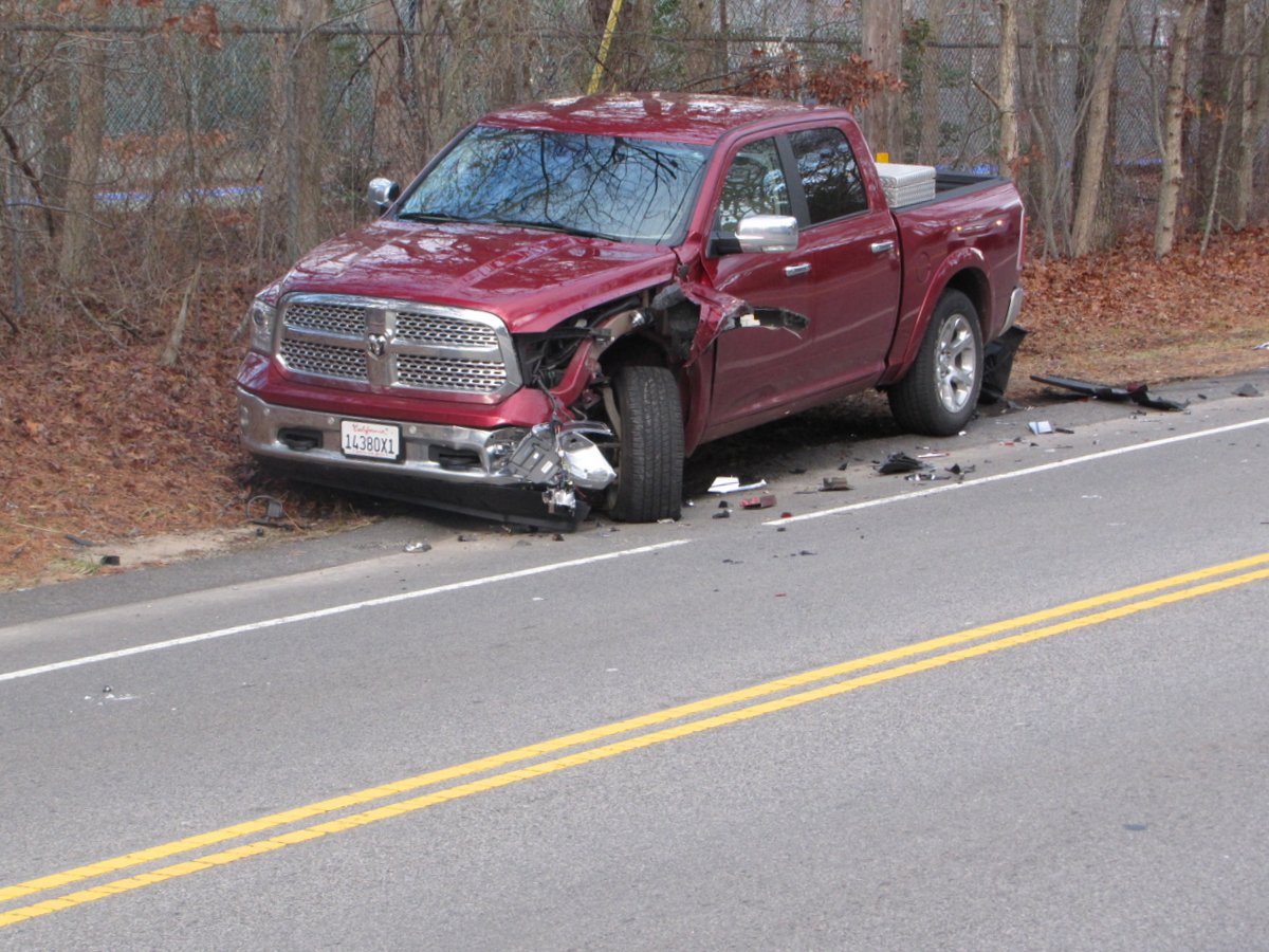 Twovehicle crash in Centerville