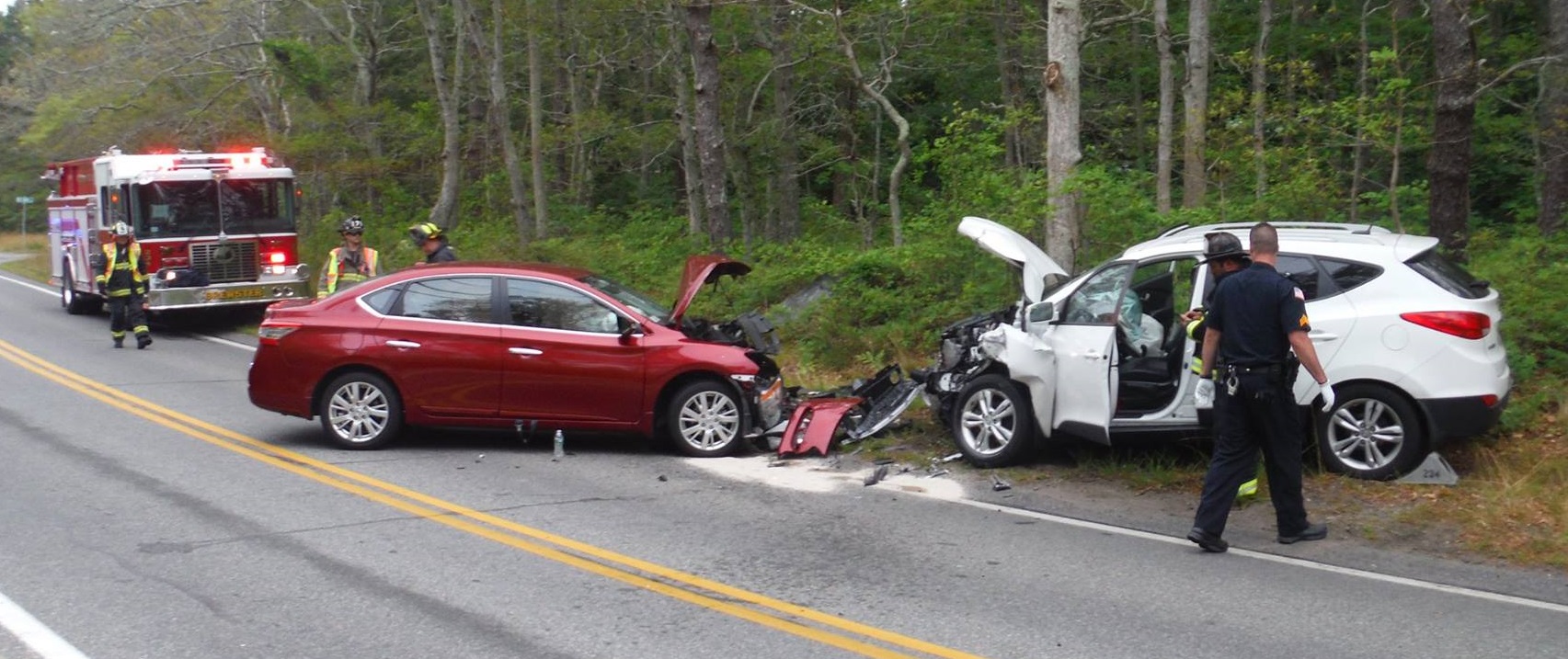 Brewster Police investigate pair of headon crashes