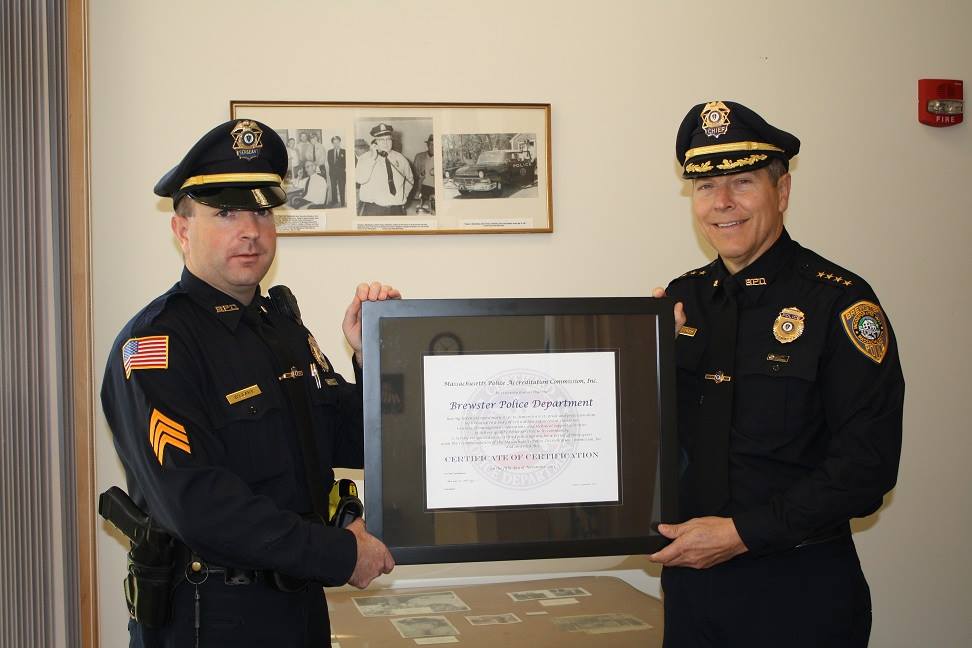 Brewster Police achieve state accreditation