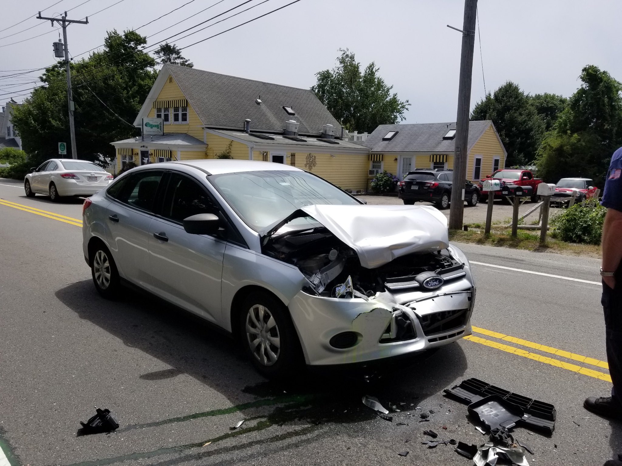 Twovehicle crash in Chatham