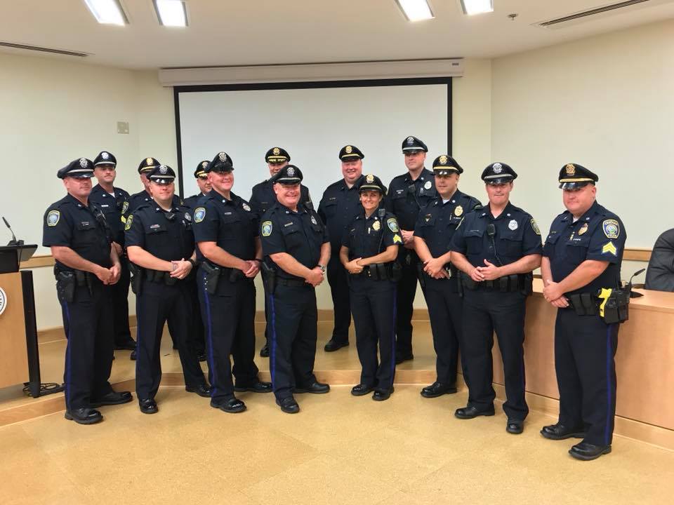Promotions, officer recognitions at Chatham Police